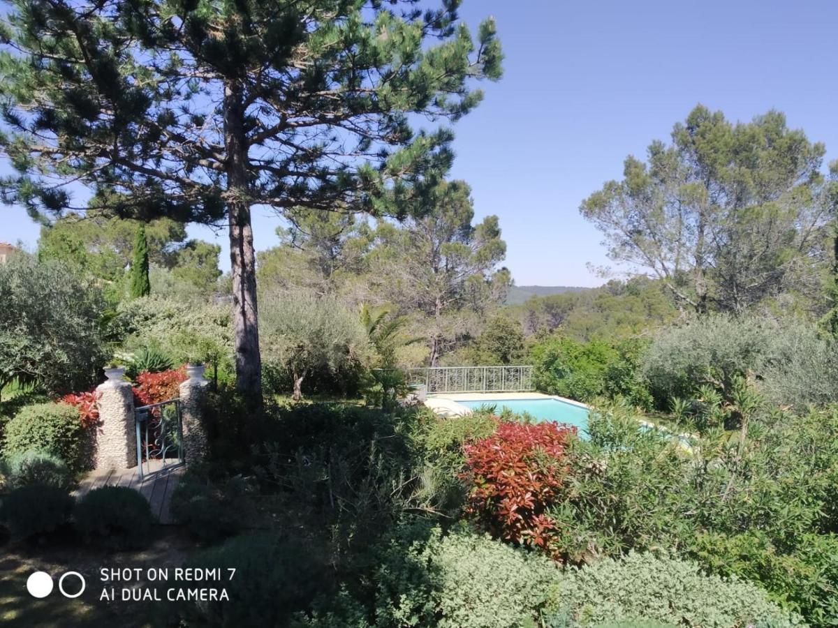 Proche Uzes Petit Gite Avec Grande Cuisine D'Ete Et Piscine Saint-Siffret 外观 照片
